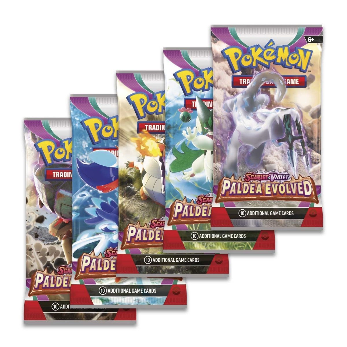 Pokemon TCG: Scarlet & Violet-Paldea Evolved Art Set Boosters (4 Packs)