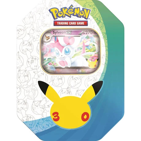 Pokemon 30th Celebration Slyveon Ex Tin