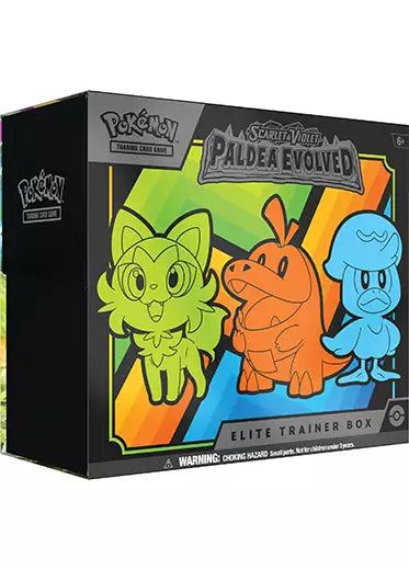 Pokemon Scarlet & Violet-Paldea Evolved Elite Trainer Box