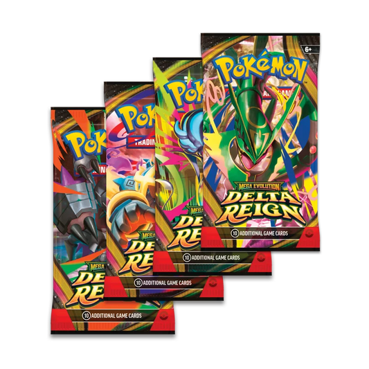 Pokemon Mega Evolution Delta Reign Booster Pack Art Set