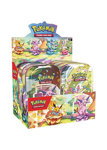 Pokémon Prismatic Evolutions Mini Tin